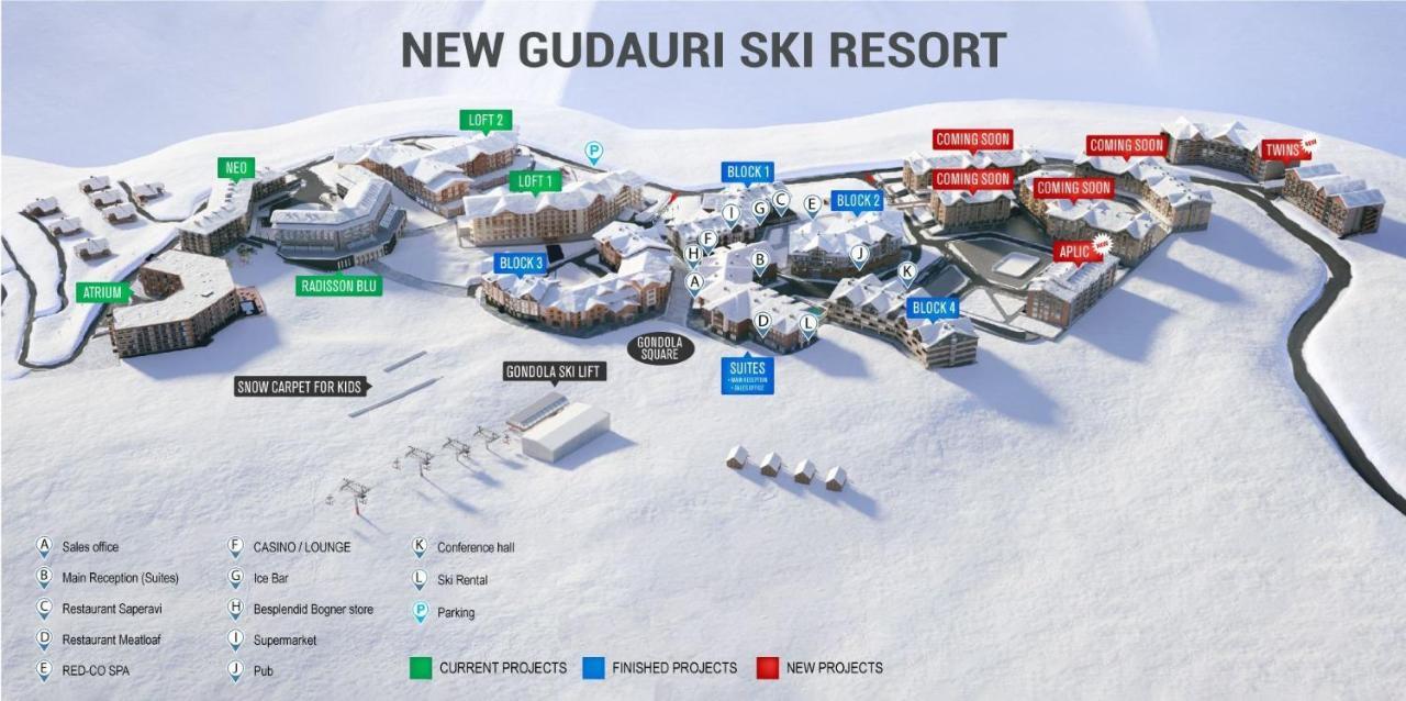 Apartmán Gvc 321 New Gudauri Exteriér fotografie